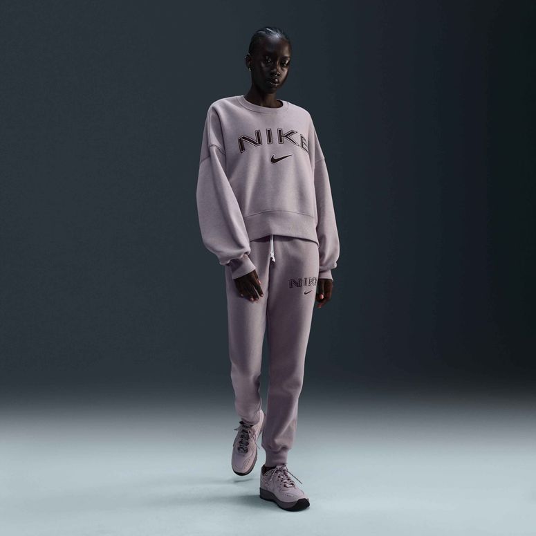 Брюки Nike W NSW PHNX FLC MR STD LOGO PNT женские - 4
