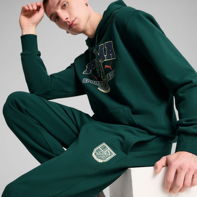 Штани Puma SPORTS LEGACY Graphic Sweatpants TR cl чоловічі - 4